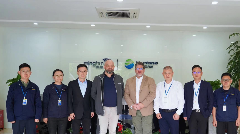 法國MULLER公司總裁Mr. Benoit一行到訪浙大鳴泉考察、交流